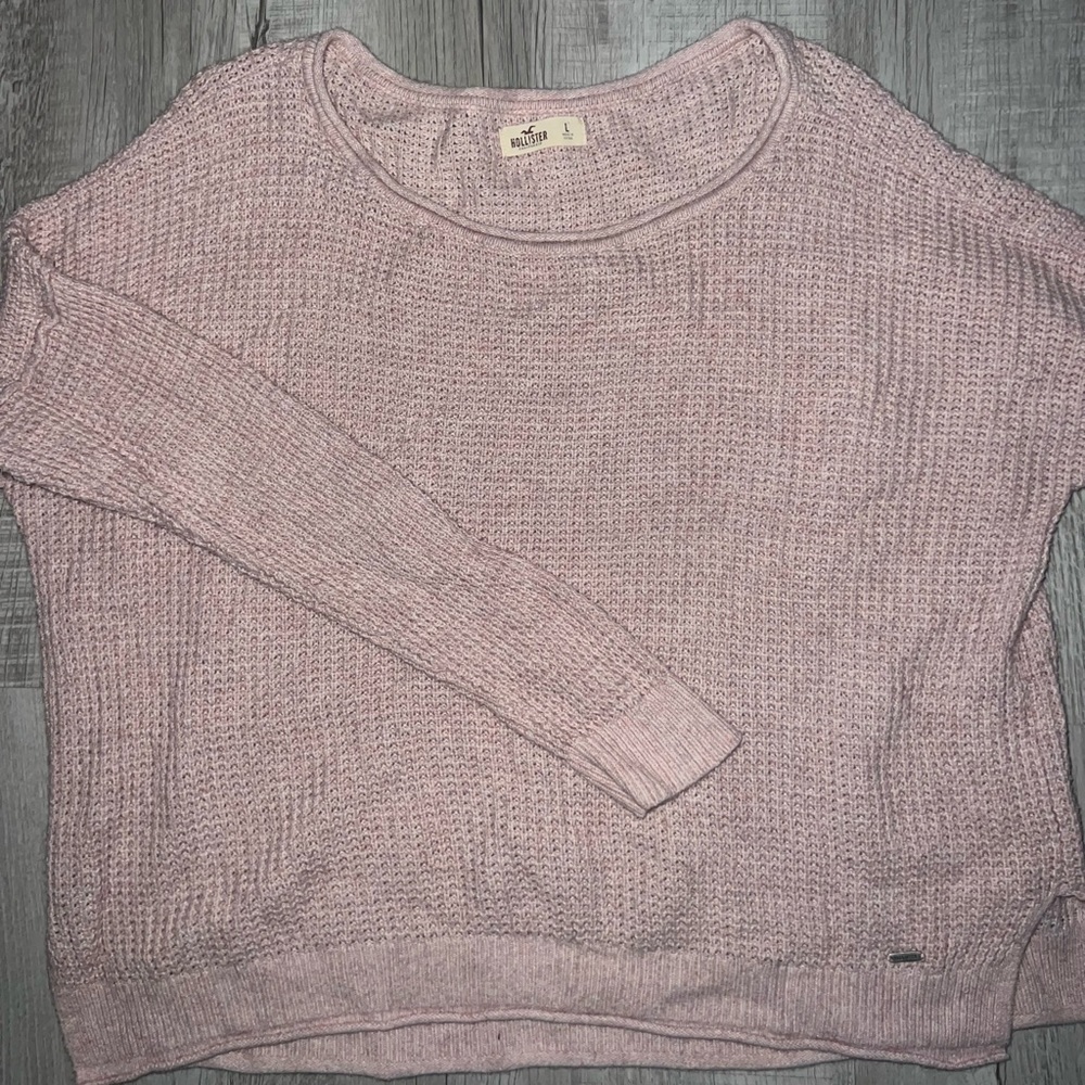 Hollister Large Pink Sweater